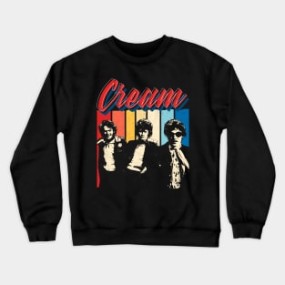 Official Cream Classic Graphic Print Womens Crewneck Sweatshirt